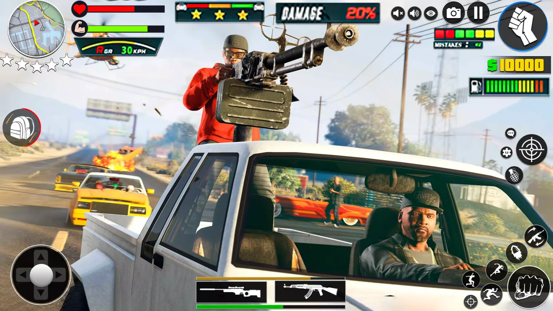 Gangster Crime Vegas City War Screenshots