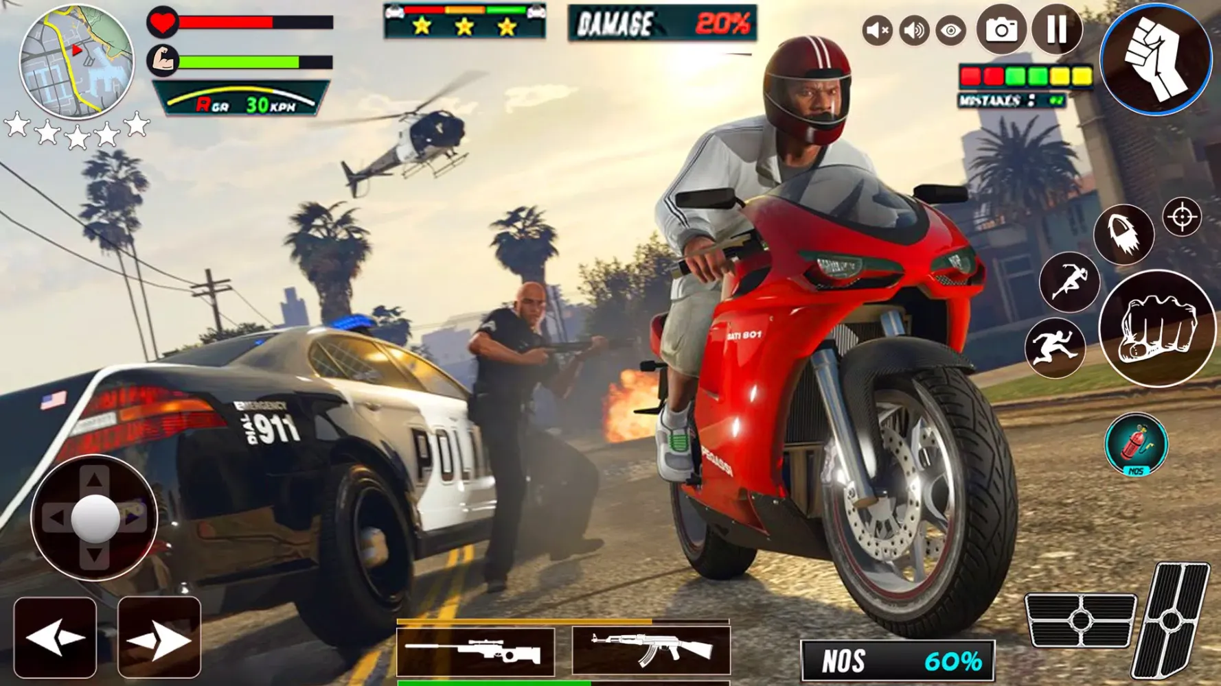 Gangster Crime Vegas City War Screenshots