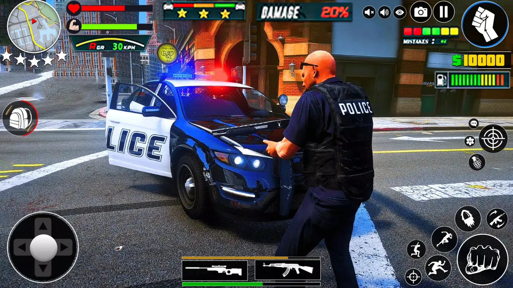 Gangster Crime Vegas City War Screenshots
