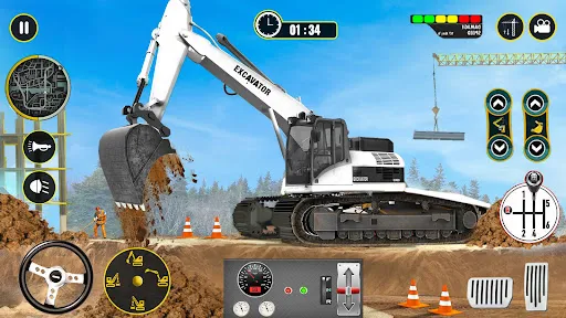 Heavy Excavator Simulator Game スクリーンショット