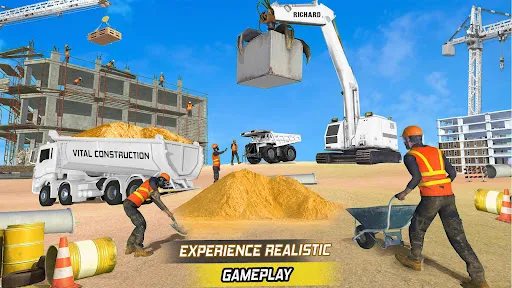 Heavy Excavator Simulator Game スクリーンショット