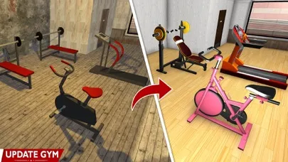 Capturas de tela do Idle Fitness Gym Life Games 3D