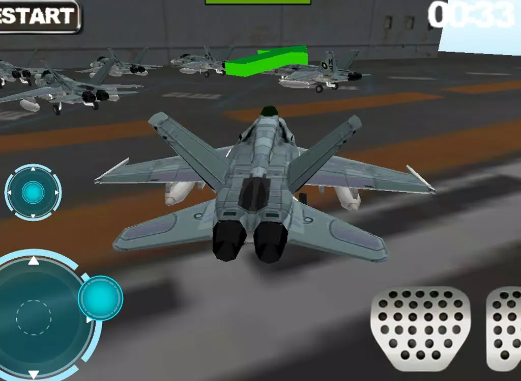 Скриншоты Airport 3D Jet plane parking iPad 