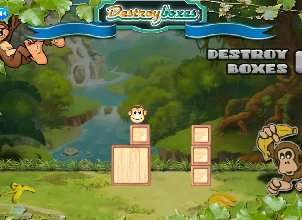 Capturas de tela do Jungle Danger - Save Monkey iPad 