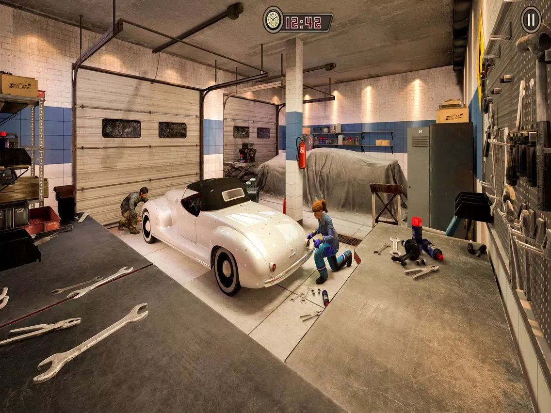 Tangkapan layar Car Mechanic - Junkyard Tycoon iPad 