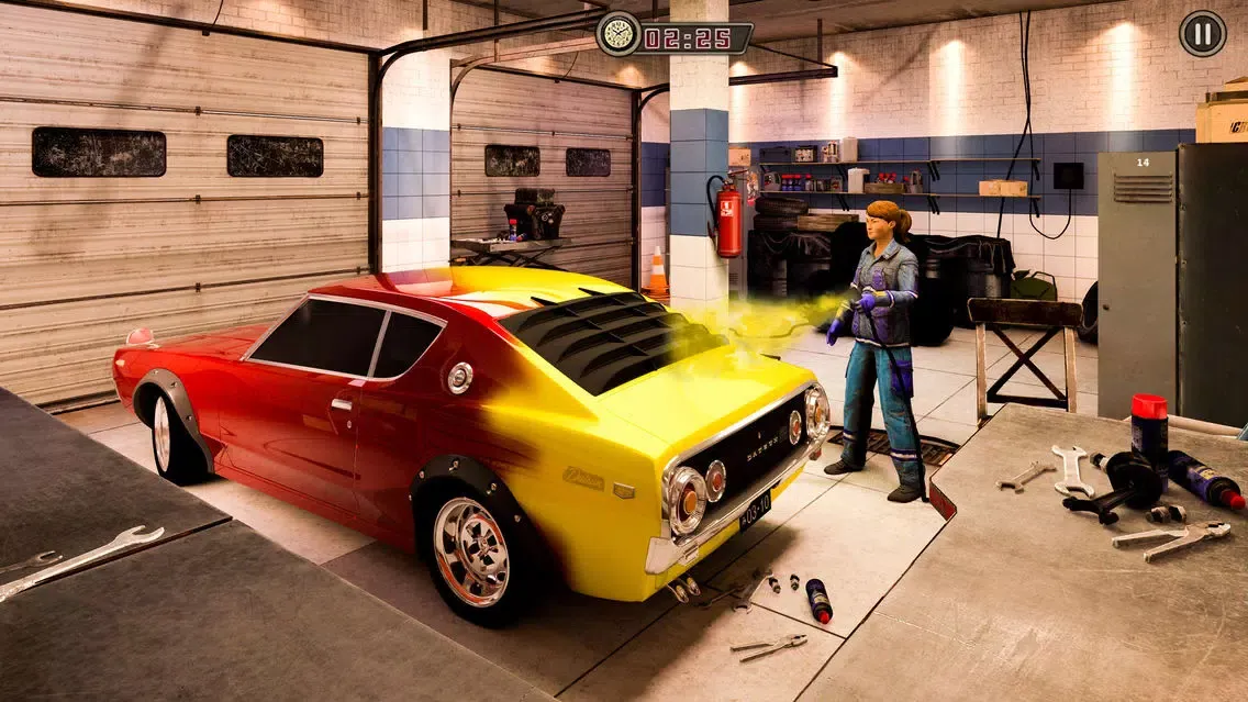 Tangkapan layar Car Mechanic - Junkyard Tycoon