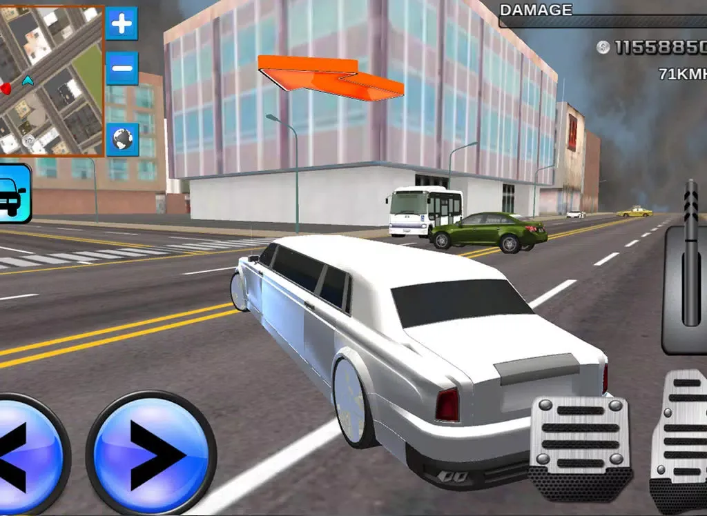 Zrzuty ekranu Limo Driving 3D Simulator iPad 