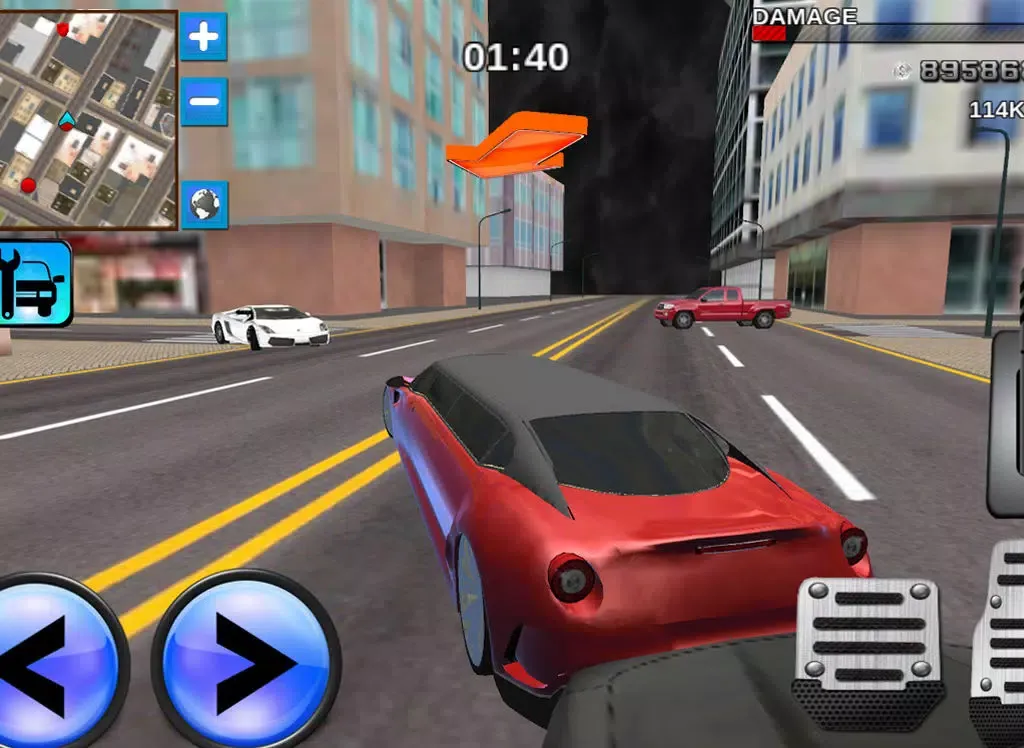 Zrzuty ekranu Limo Driving 3D Simulator iPad 