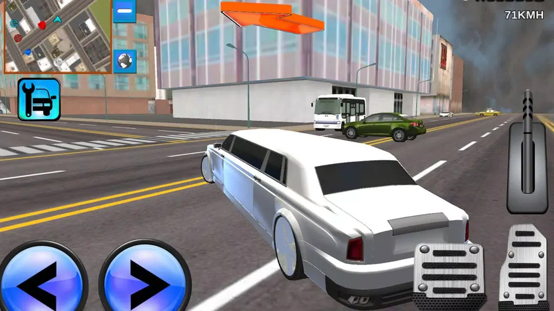 Zrzuty ekranu Limo Driving 3D Simulator