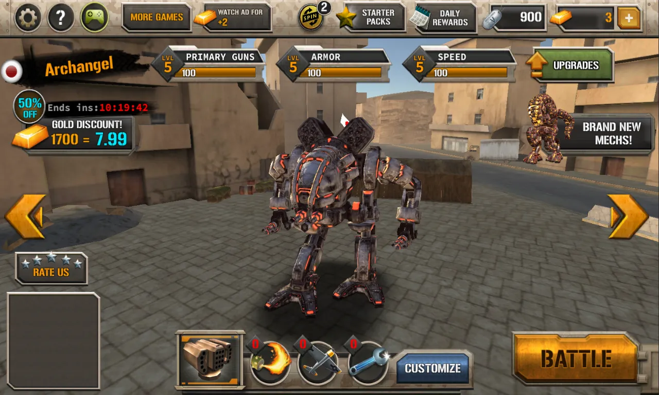 Capturas de pantalla de Mech Legion: Age of Robots