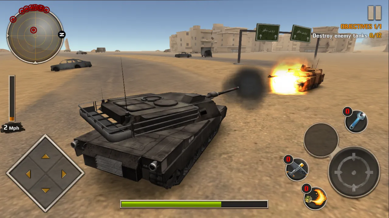 Modern Tank Force: War Hero 스크린샷