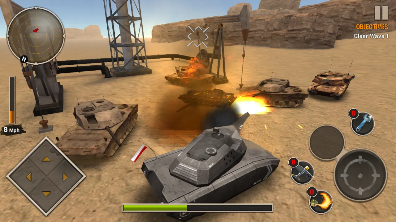 Modern Tank Force: War Hero 스크린샷