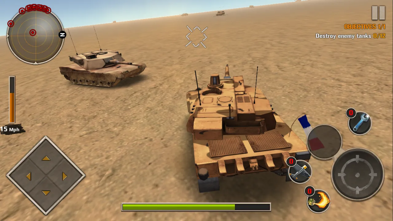 Modern Tank Force: War Hero 스크린샷