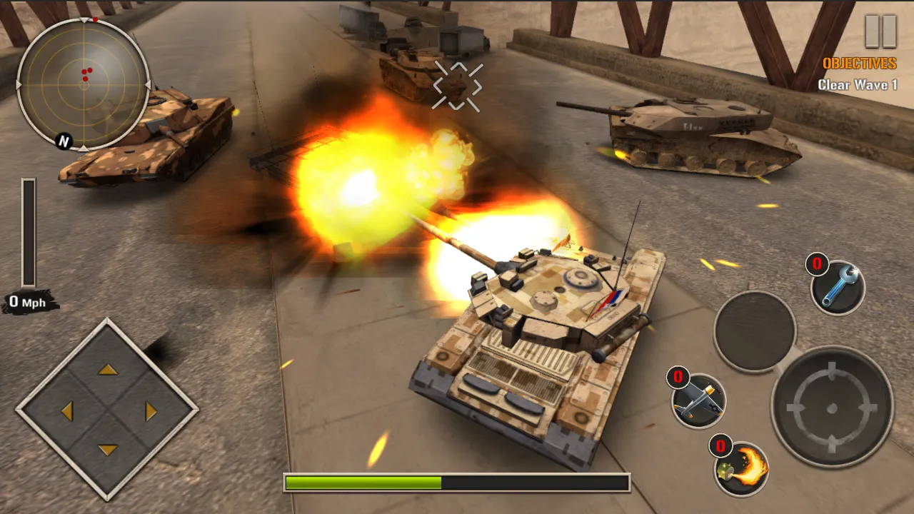 Modern Tank Force: War Hero 스크린샷