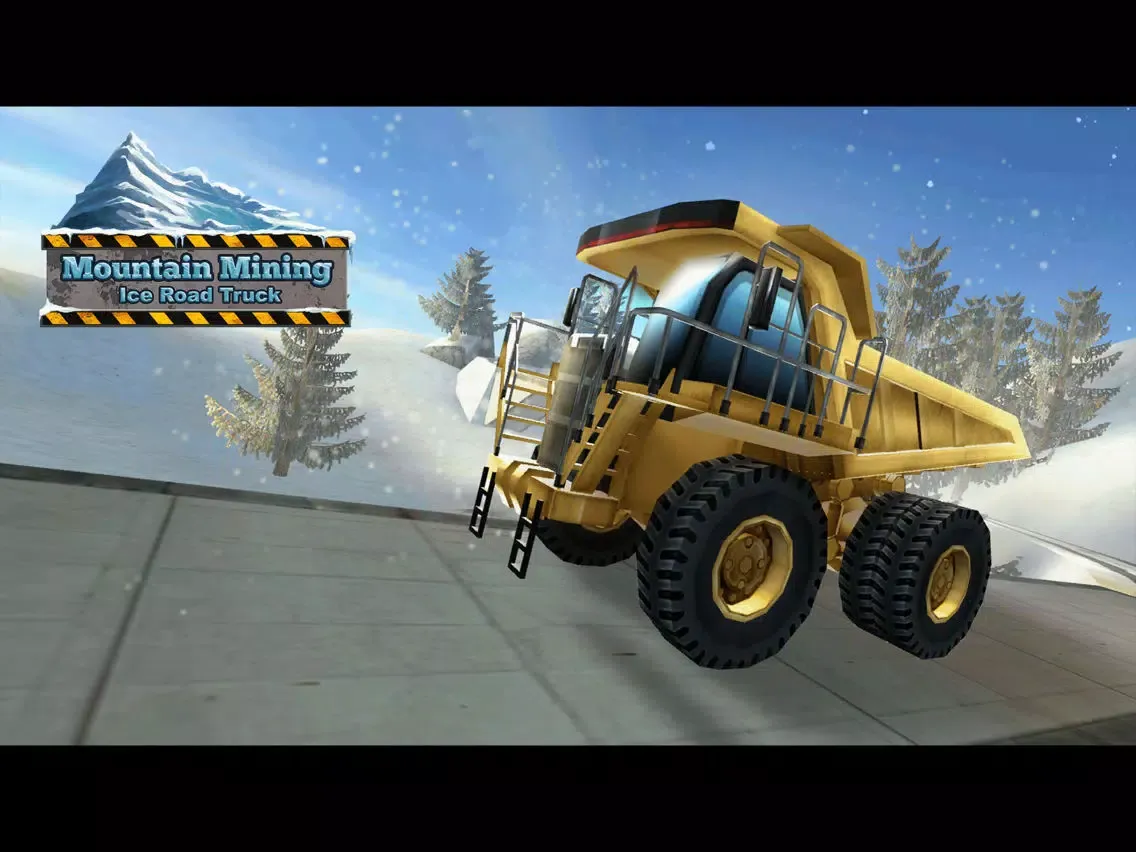 Tangkapan skrin Mountain Mining Ice Road Truck iPad 
