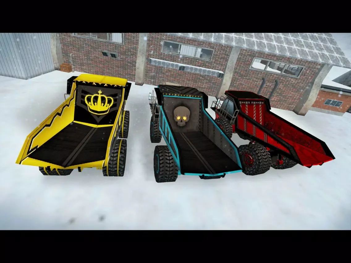 Tangkapan skrin Mountain Mining Ice Road Truck iPad 