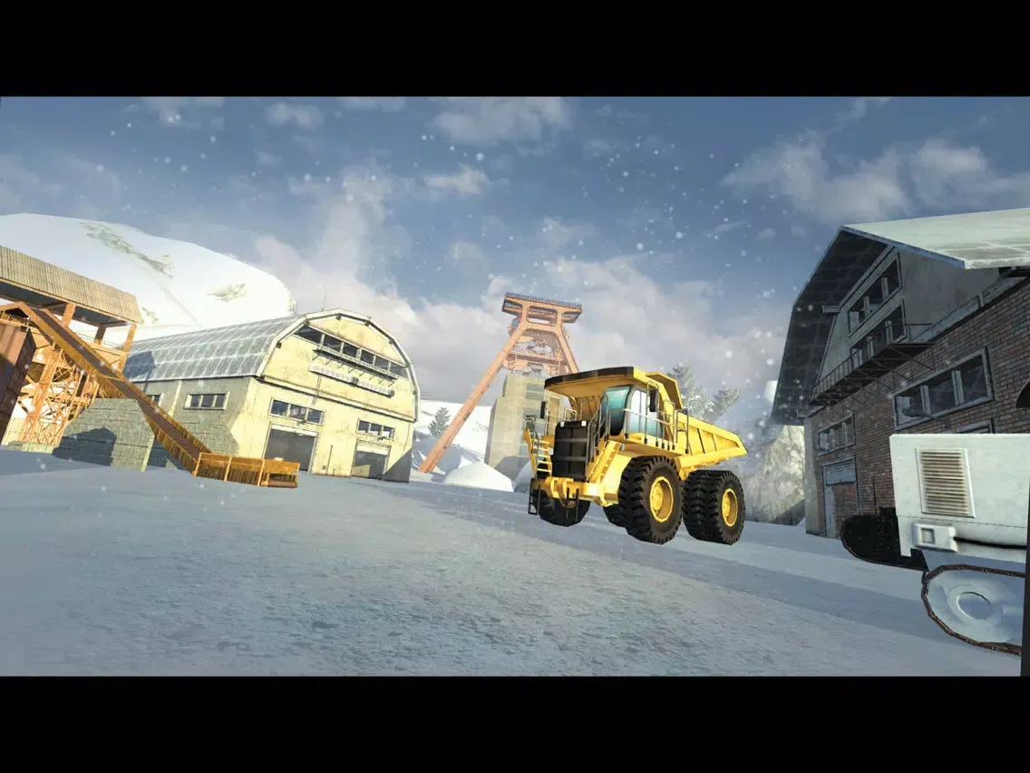 Tangkapan skrin Mountain Mining Ice Road Truck iPad 