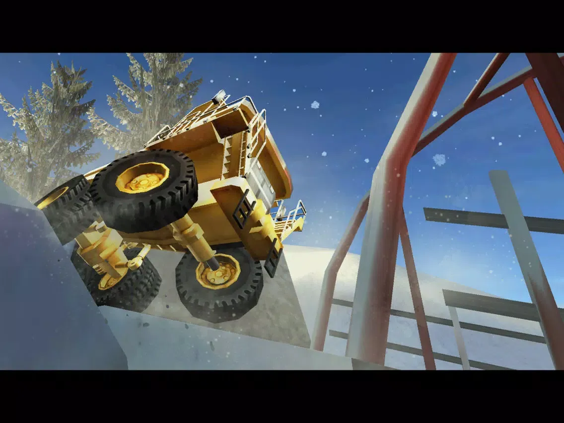 Tangkapan skrin Mountain Mining Ice Road Truck iPad 