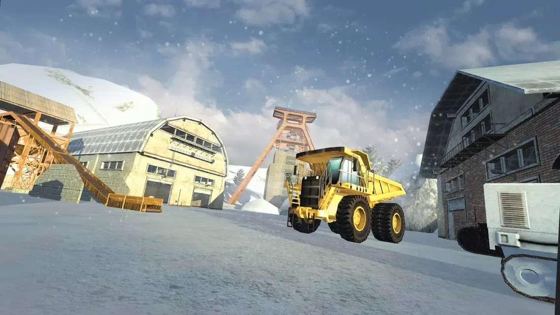 Tangkapan skrin Mountain Mining Ice Road Truck