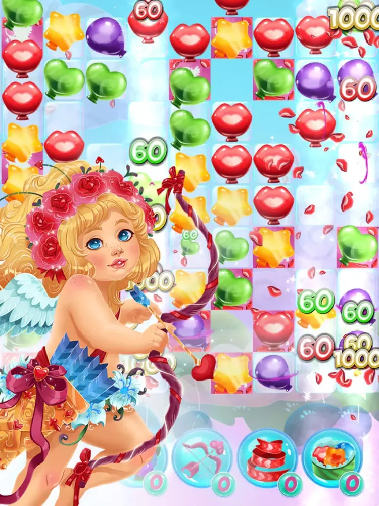 ภาพหน้าจอของ My Valentine's Crush: Match 3 iPad 