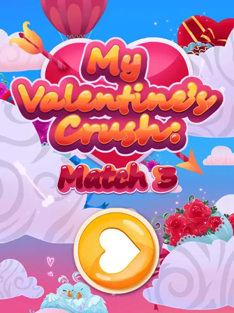 ภาพหน้าจอของ My Valentine's Crush: Match 3 iPad 