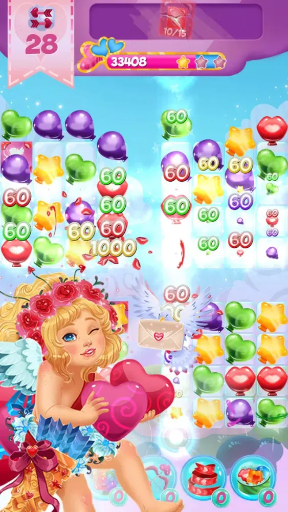 ภาพหน้าจอของ My Valentine's Crush: Match 3