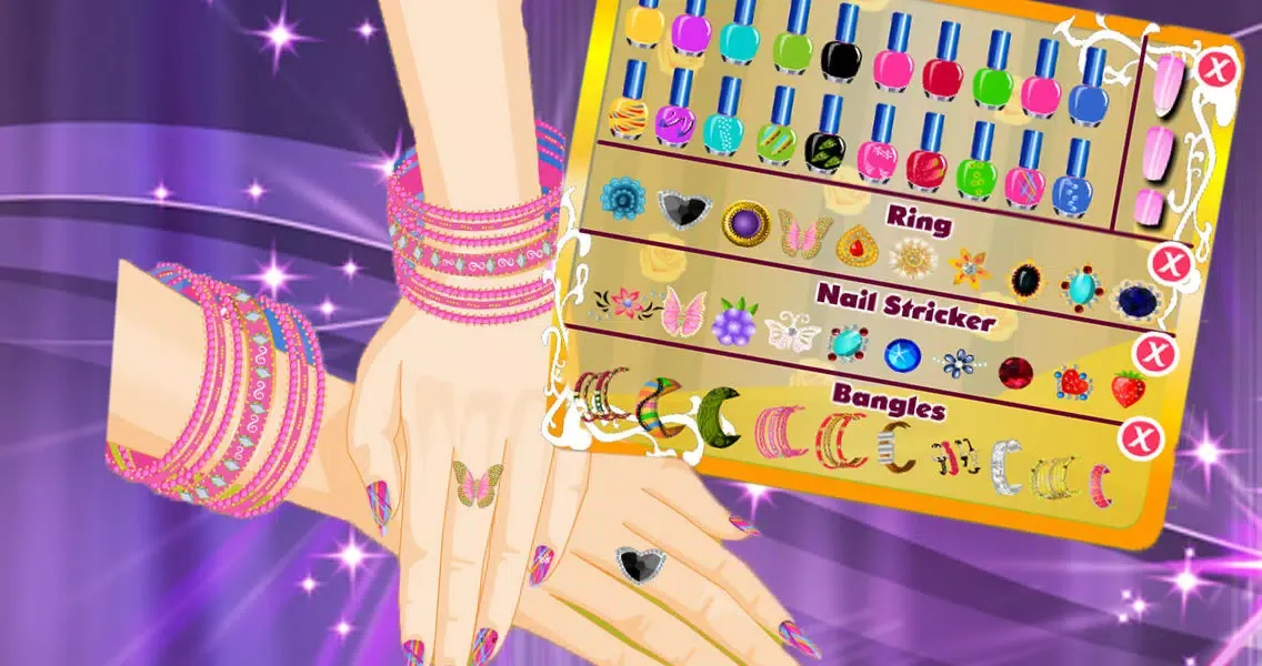 Capturas de pantalla de Nail Salon - Nail Art