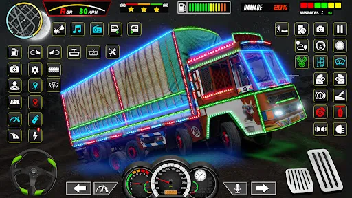 Captures d'écran de Offroad Cargo Truck Games