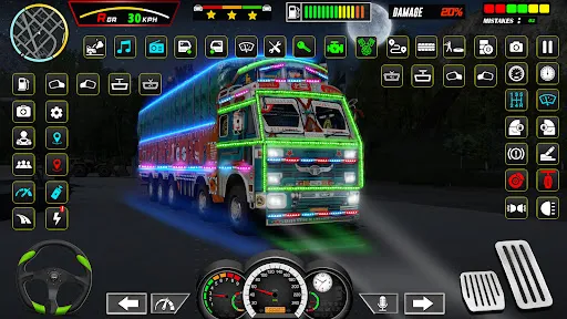 Captures d'écran de Offroad Cargo Truck Games