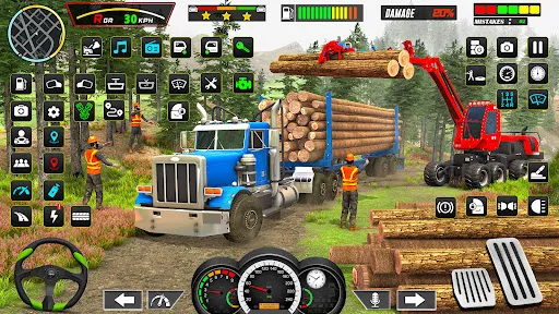 Captures d'écran de Offroad Cargo Truck Games