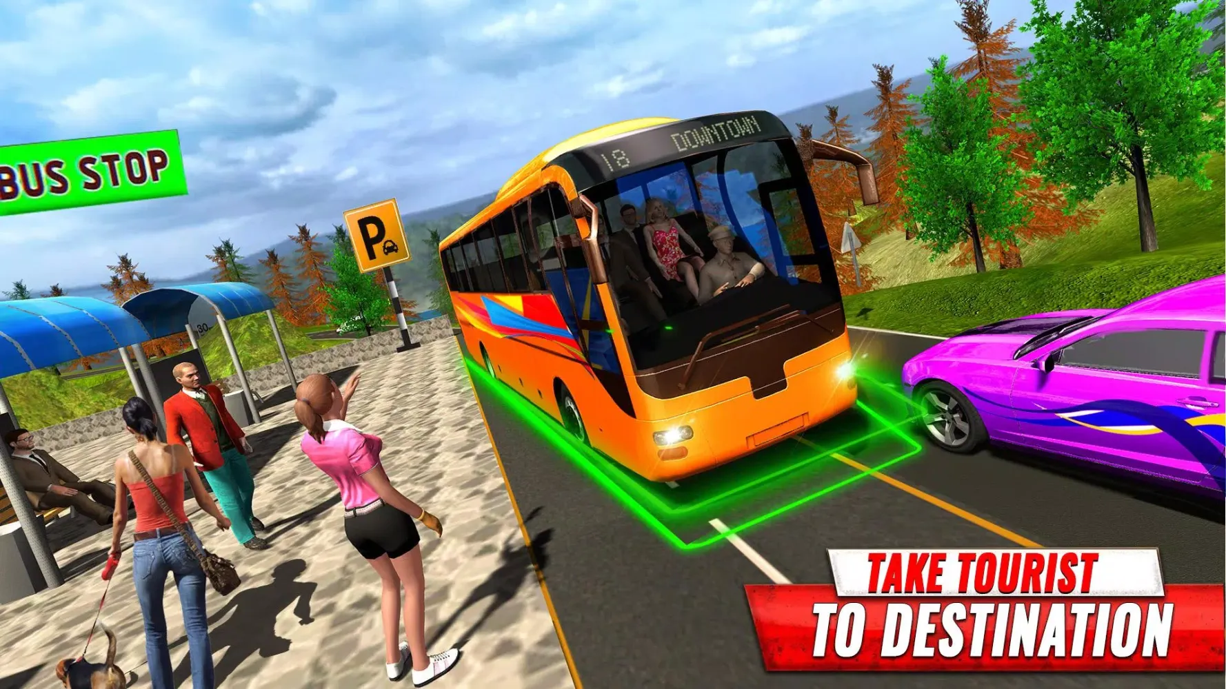 Tourist Bus Driving Simulator Screenshots