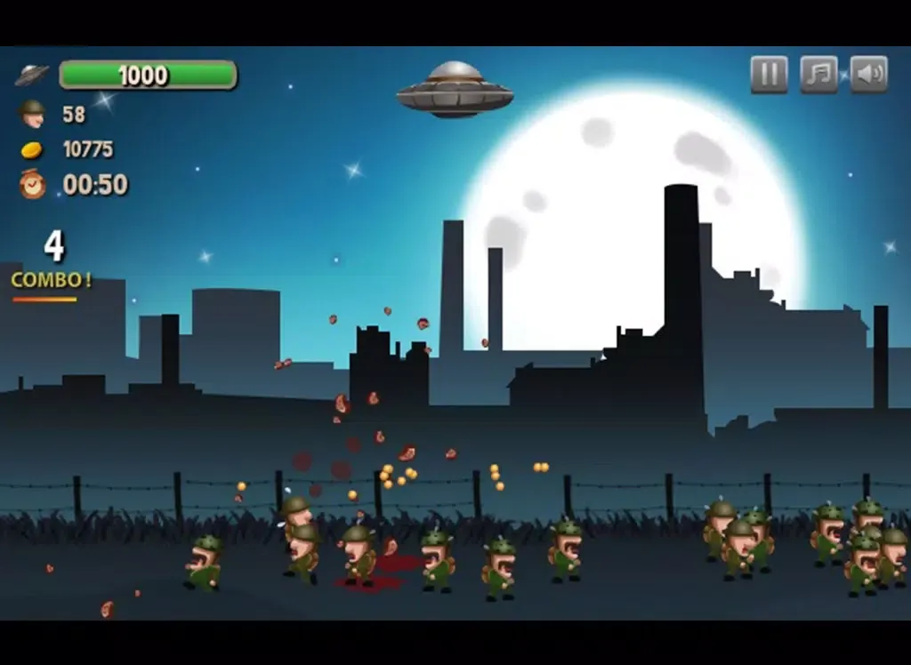 Capturas de tela do Outer Invasion iPad 