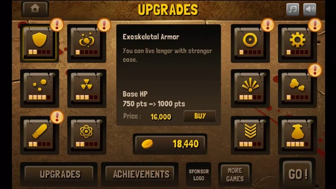 Capturas de tela do Outer Invasion