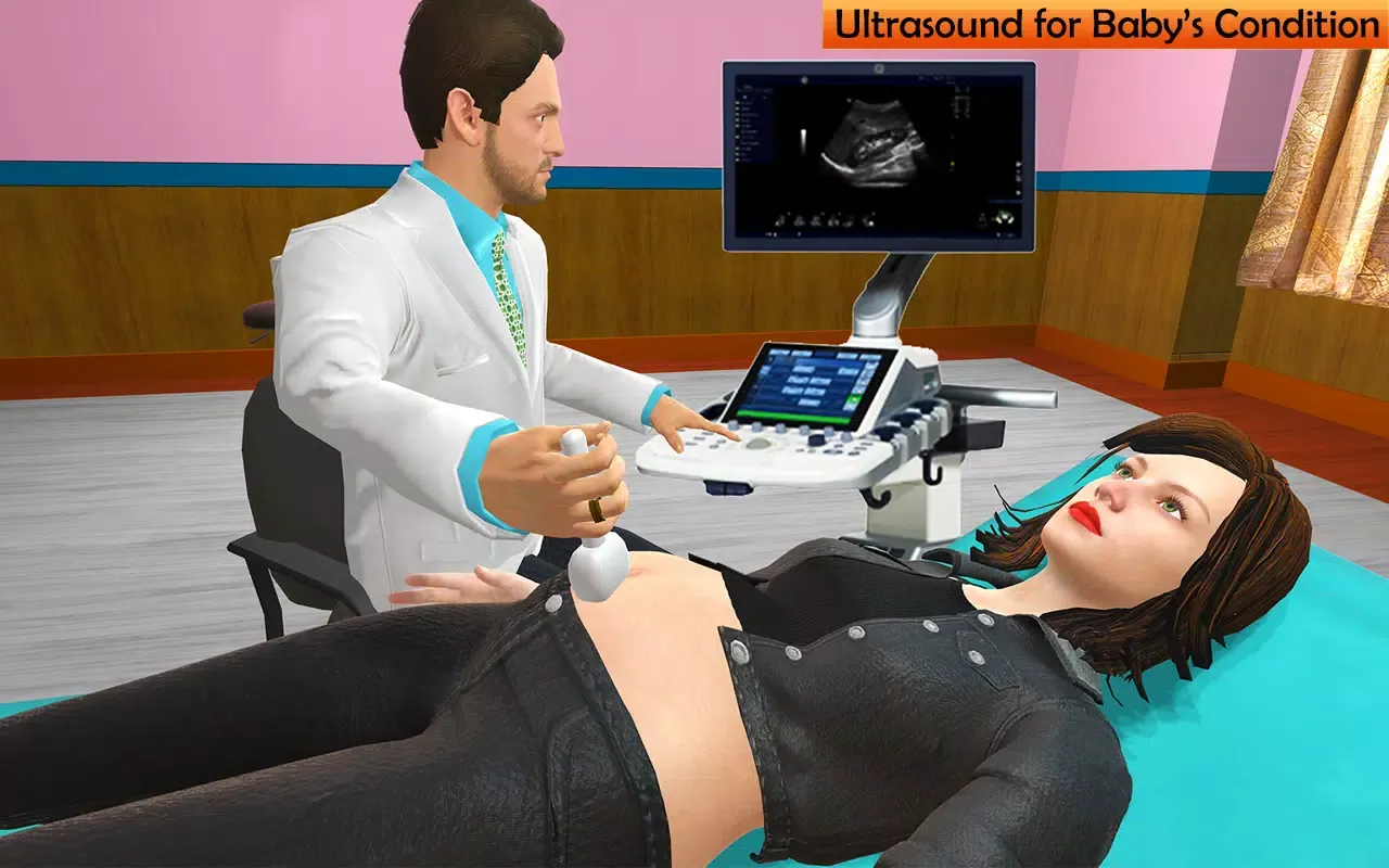 Tangkapan skrin Pregnant Mother Sim Games Life