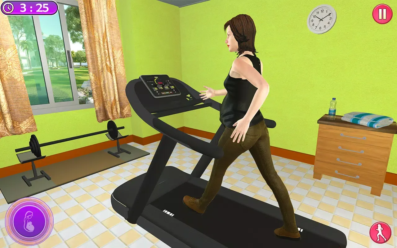 Tangkapan skrin Pregnant Mother Sim Games Life
