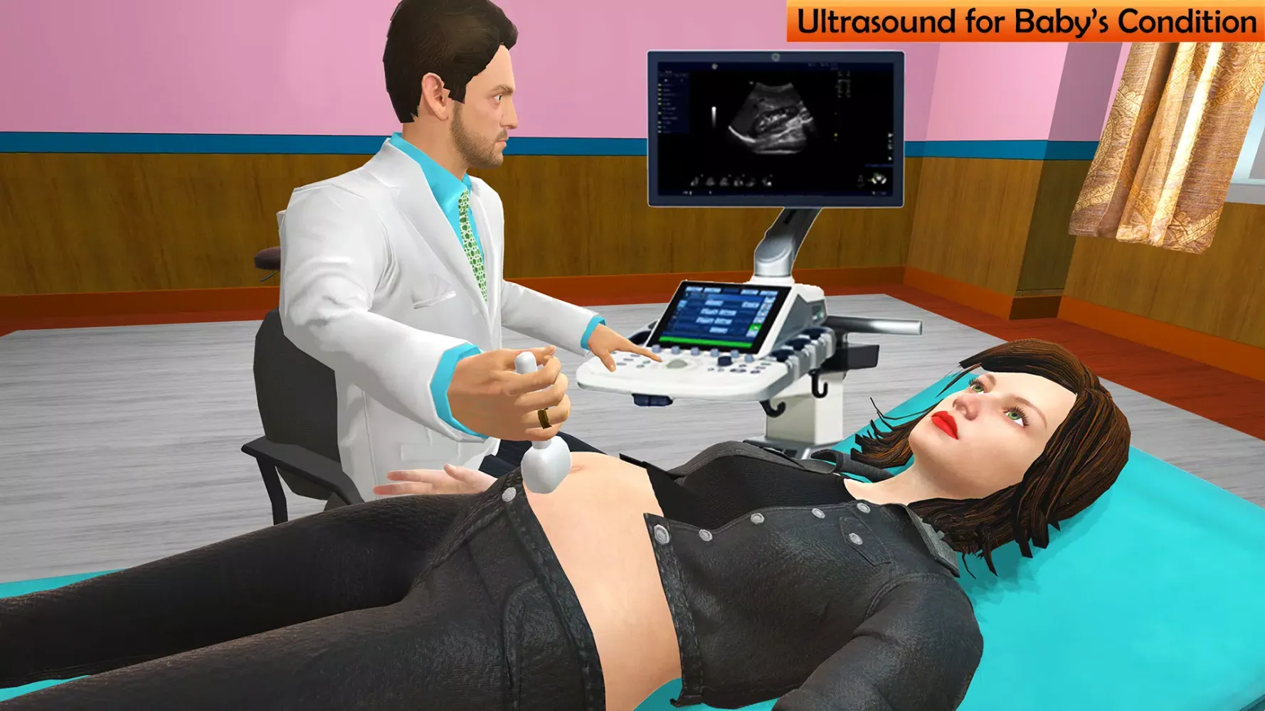 Tangkapan skrin Pregnant Mother Sim Games Life