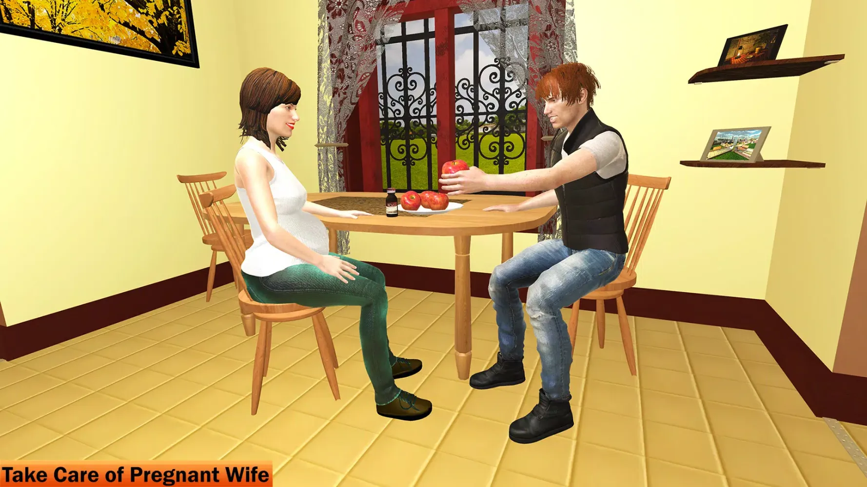 Tangkapan skrin Pregnant Mother Sim Games Life