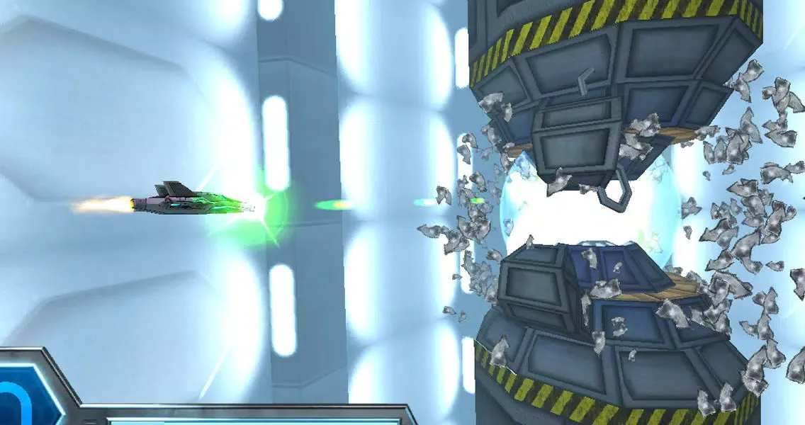 Capturas de tela do Razor Run