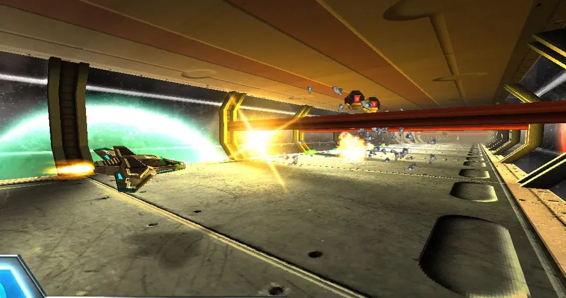 Capturas de tela do Razor Run
