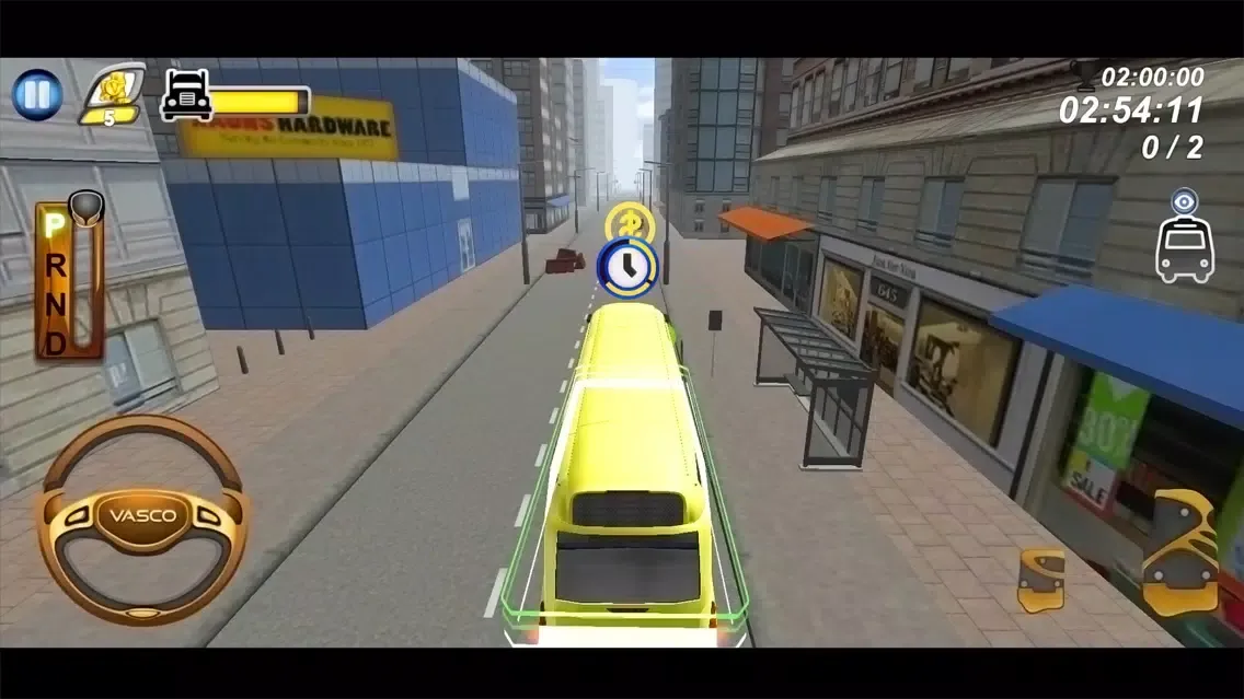 Ảnh chụp màn hình của Schoolbus Parking 3D Simulator