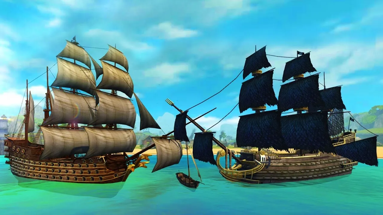 Tangkapan layar Ships of Battle: Age of Pirates