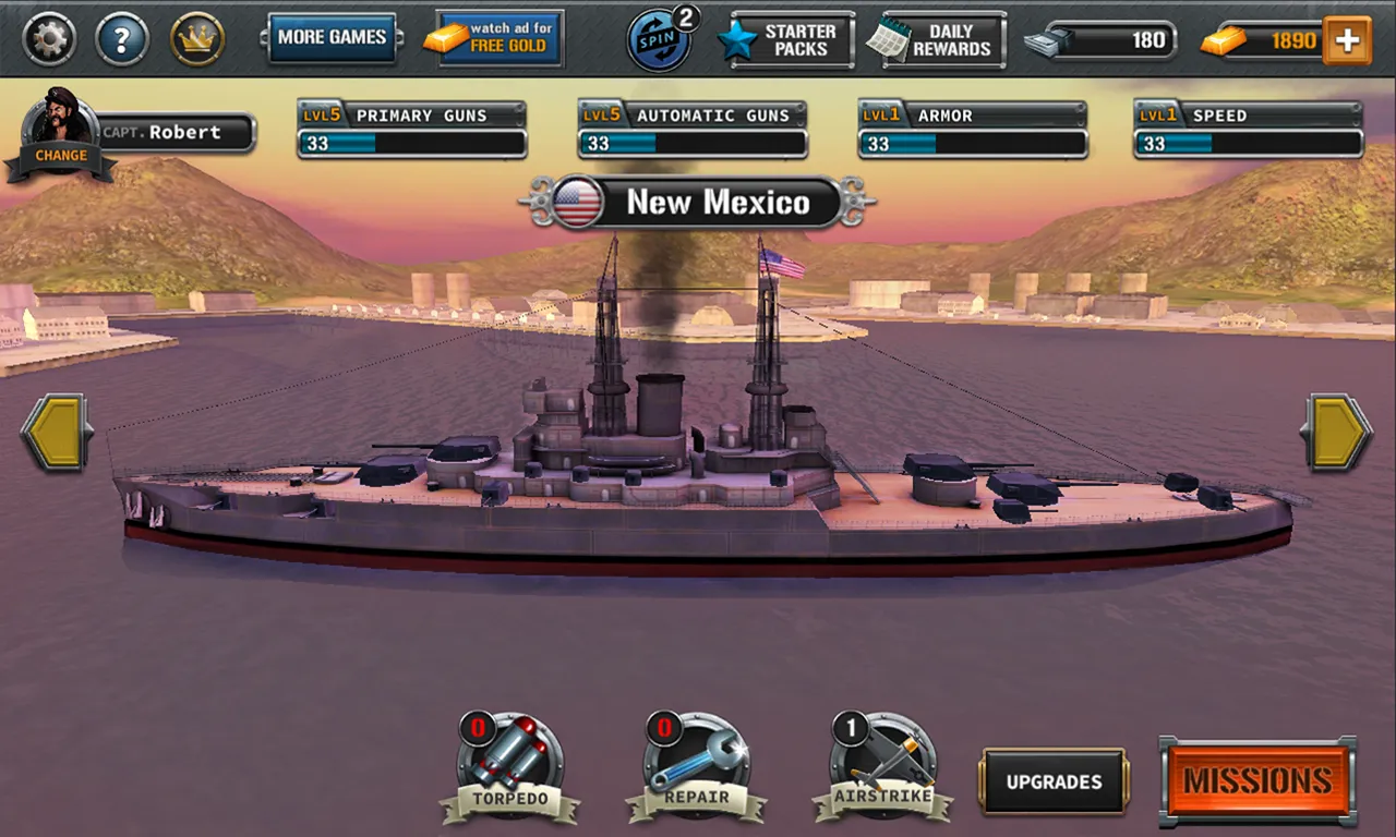 Ships of Battle: The Pacific War 스크린샷