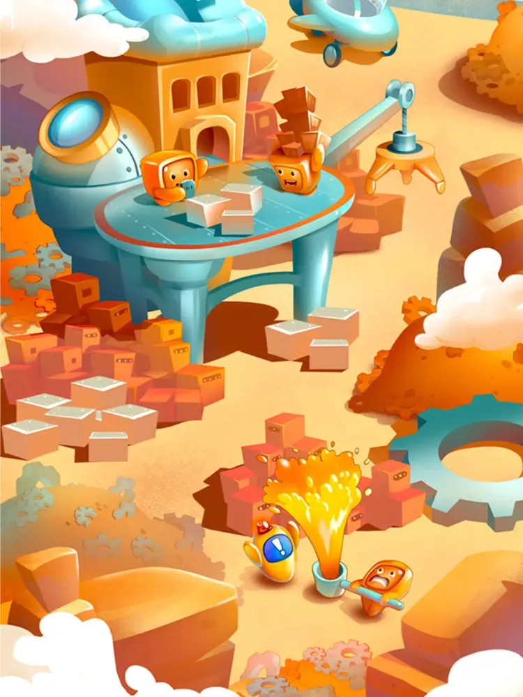 تصاویر Sky Rider Hero iPad 