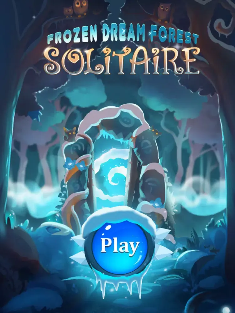 Solitaire Frozen Dream Forest iPad 應用截圖