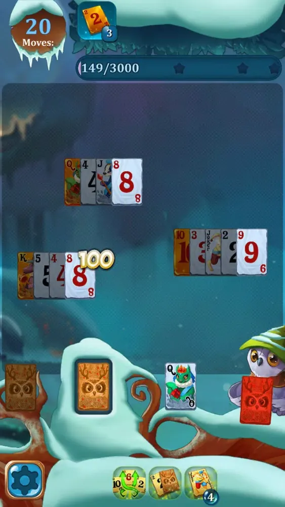 Solitaire Frozen Dream Forest應用截圖