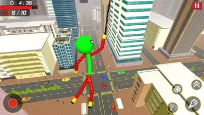Stickman Super Rope Hero Games স্ক্রিনশট