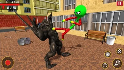 Stickman Super Rope Hero Games স্ক্রিনশট
