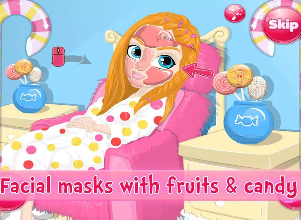 Capturas de tela do Sugar Sweet Spa Day Makeover iPad 