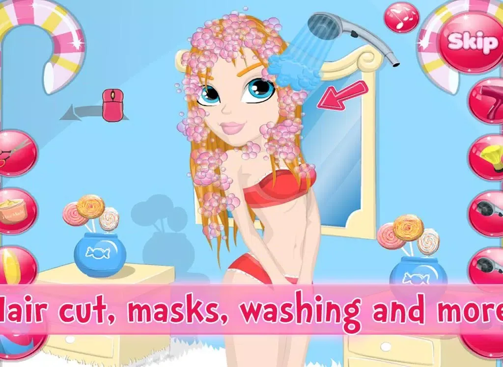 Capturas de tela do Sugar Sweet Spa Day Makeover iPad 