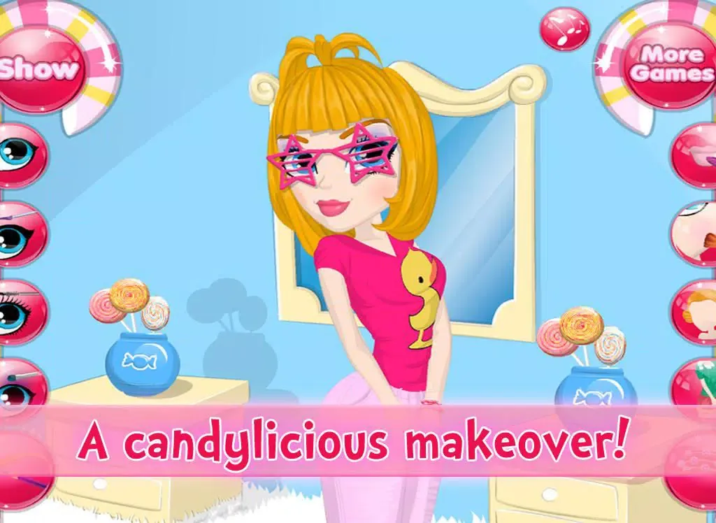 Capturas de tela do Sugar Sweet Spa Day Makeover iPad 
